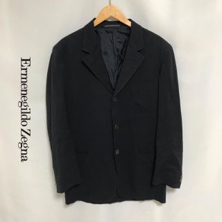 エルメネジルドゼニア(Ermenegildo Zegna)のZegna エルメネジルド ゼニア　テーラードジャケット　シルク　メンズ(テーラードジャケット)