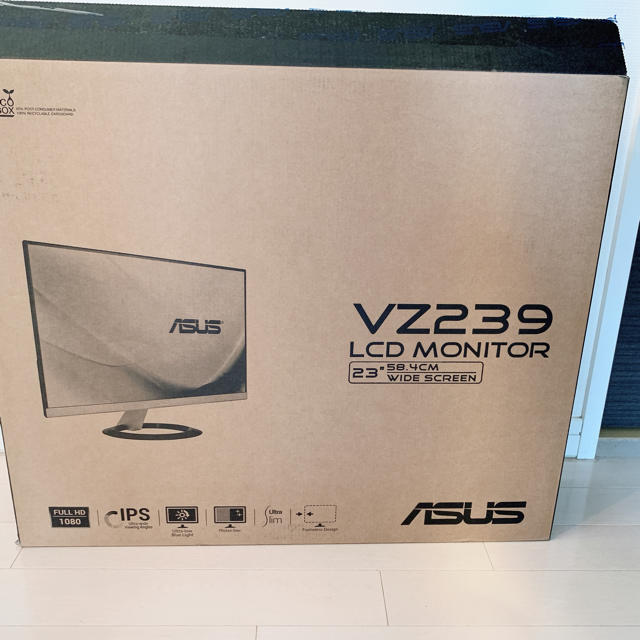 ASUS フレームレス 23インチ IPS　スピーカー内蔵