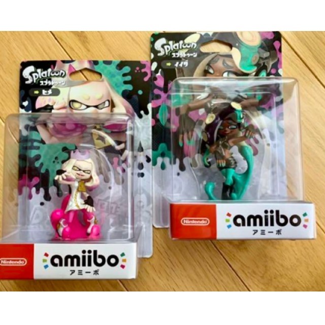 amiibo ヒメ & イイダ　新品・未開封品 エンタメ/ホビーのフィギュア(ゲームキャラクター)の商品写真