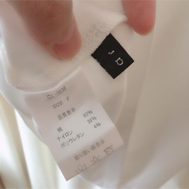 clear(クリア)のclear ノースリーブTシャツ レディースのトップス(Tシャツ(半袖/袖なし))の商品写真