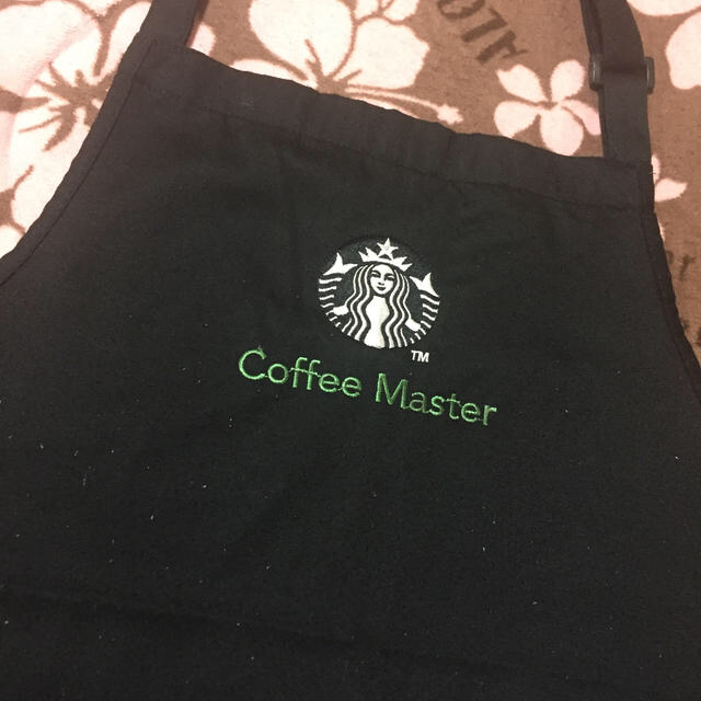 スターバックス Coffe Master 黒エプロン