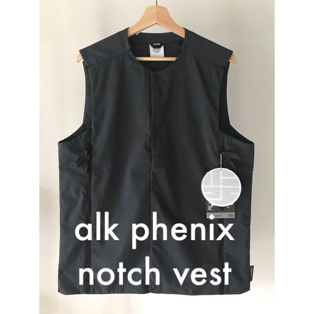 1LDK SELECT(ワンエルディーケーセレクト)のalk phenix notch vest / KEVLAR X α メンズのトップス(ベスト)の商品写真