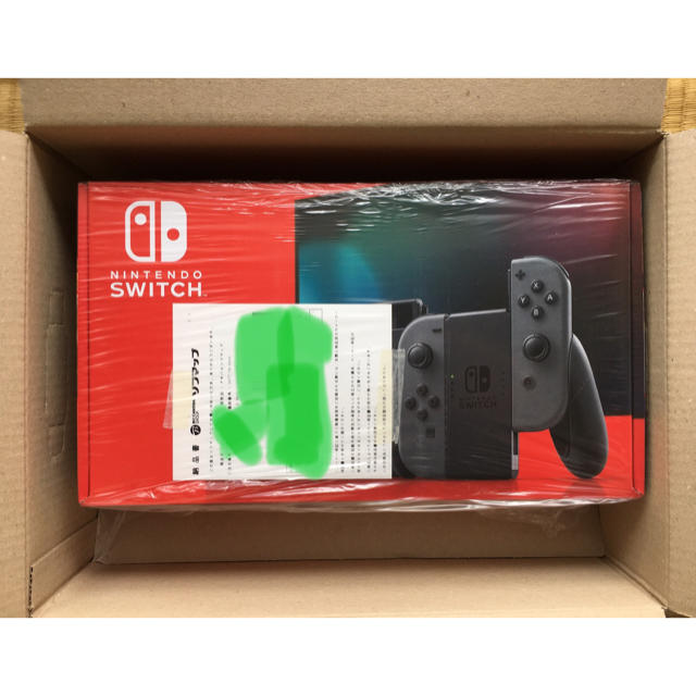 Nintendo switch ニンテンドースイッチ 本体 グレー 新品未開封ゲームソフト/ゲーム機本体