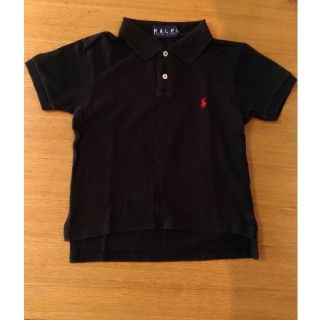 ラルフローレン(Ralph Lauren)のラルフ・ローレン☆ポロシャツ黒☆子供(Tシャツ/カットソー)