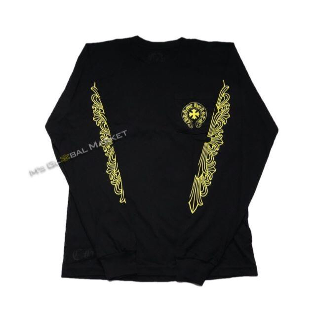 Chrome Hearts(クロムハーツ)の新品 クロムハーツ Tシャツ ネオンイエロー 長袖　Ｍ メンズのトップス(Tシャツ/カットソー(七分/長袖))の商品写真