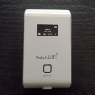 処分価格　EMOBILE　PoketWIFI GL02P　ホワイト(PC周辺機器)