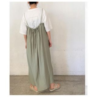 ローリーズファーム(LOWRYS FARM)のローリーズファーム　サテンキャミワンピ(ロングワンピース/マキシワンピース)