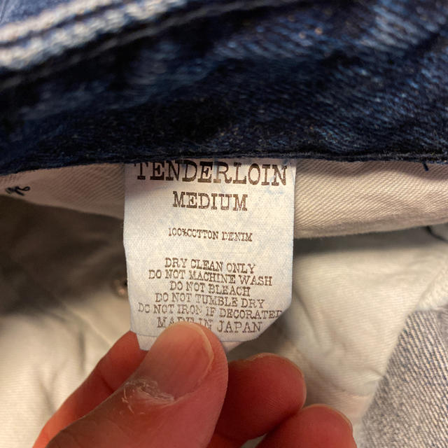 TENDERLOIN(テンダーロイン)のtenderloin 19ss「BDP DENIM SHORTS WASH」 メンズのパンツ(デニム/ジーンズ)の商品写真