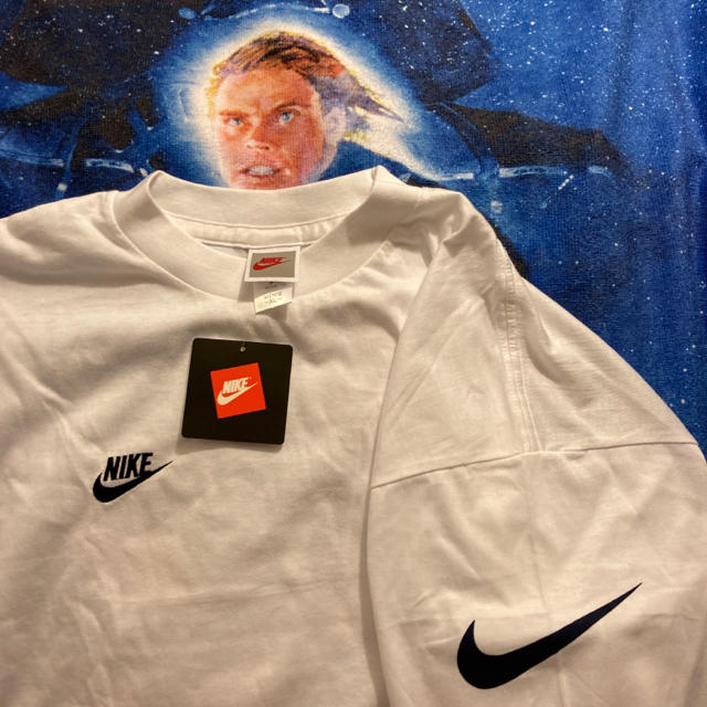 古着 ビンテージ 90s NIKE ナイキ ロンT カットソー Ｔシャツ 希少-