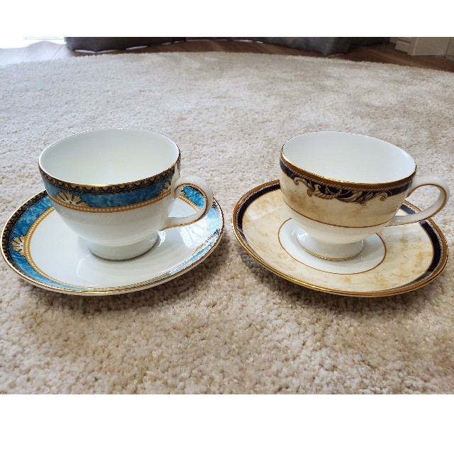WEDGWOOD - 4点セット WEDGWOOD コーヒーカップ ソーサー付きの通販 by