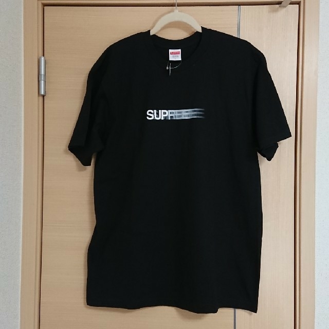 Supreme(シュプリーム)のSupreme Motion Logo tee Black L 新品 未使用 メンズのトップス(Tシャツ/カットソー(半袖/袖なし))の商品写真