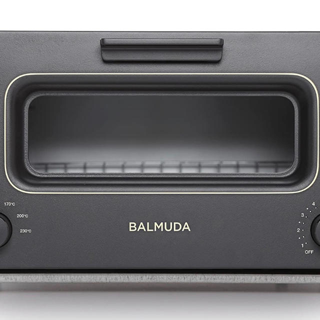 BALMUDA(バルミューダ)のBALMUDA The Toaster K01E-KG(ブラック) スマホ/家電/カメラの調理家電(調理機器)の商品写真