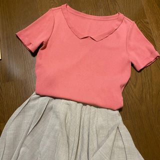 フォクシー(FOXEY)の美品　フォクシー　ニット　トップス　40(カットソー(半袖/袖なし))