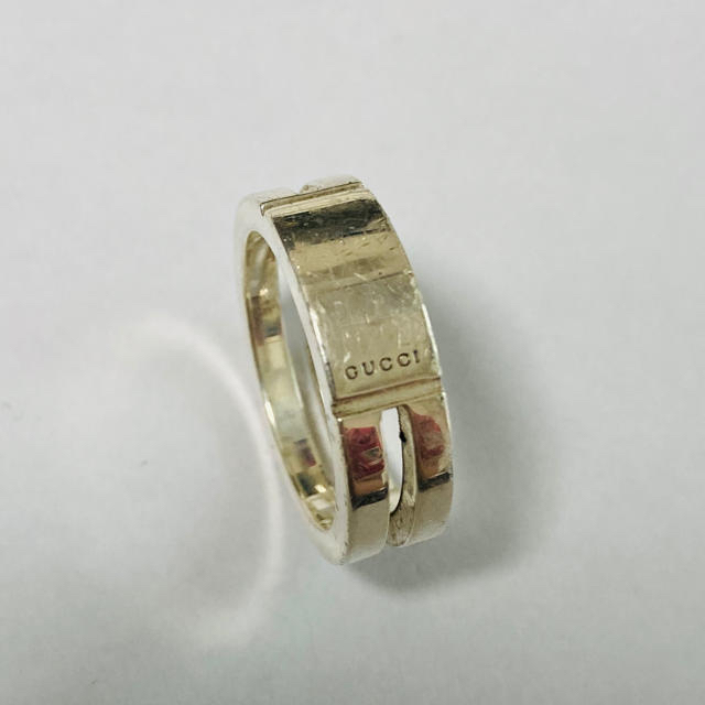 Gucci(グッチ)のGUCCI シルバーリング　15号 メンズのアクセサリー(リング(指輪))の商品写真