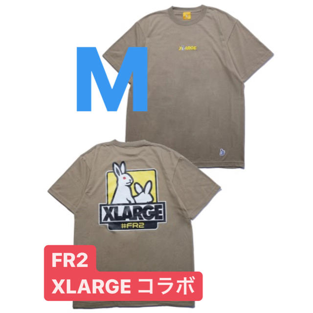 XLARGE(エクストララージ)のFR2とXLARGEコラボの　tee メンズのトップス(Tシャツ/カットソー(半袖/袖なし))の商品写真