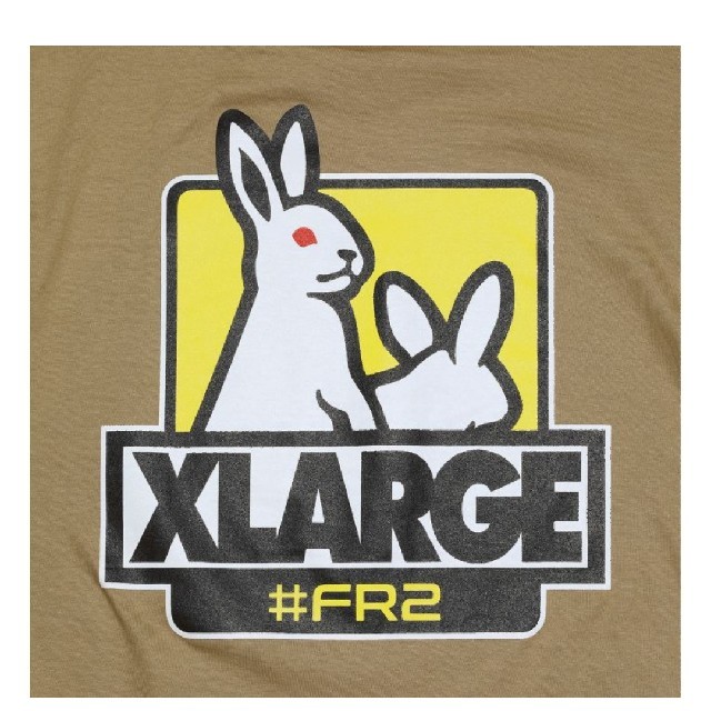 XLARGE(エクストララージ)のXLsize FR2 XLARGE　コラボＴシャツ fr2 xlarge メンズのトップス(Tシャツ/カットソー(半袖/袖なし))の商品写真