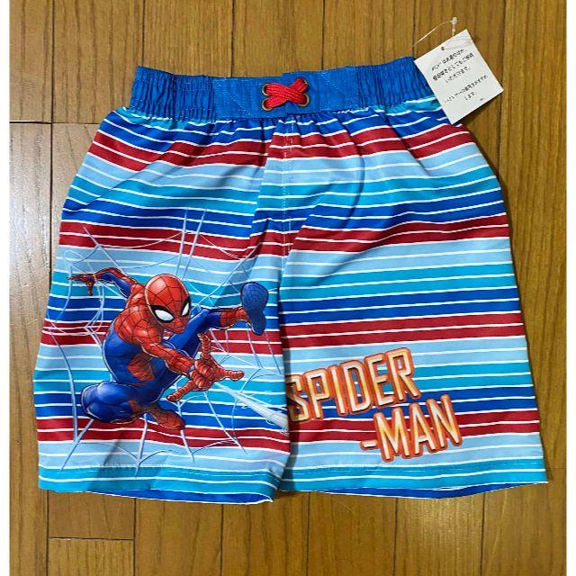 MARVEL(マーベル)の新品 120cm ★ スパイダーマン 水着 ラッシュガード セット キッズ/ベビー/マタニティのキッズ服男の子用(90cm~)(水着)の商品写真