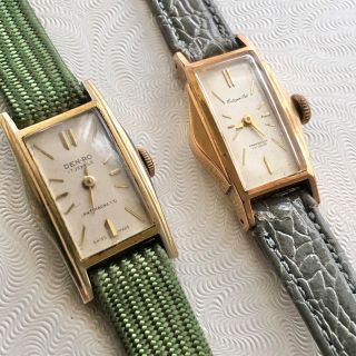 シチズン(CITIZEN)の1960年代　GOLD PLATE FILLED アンティーク手巻き　二本セット(腕時計)