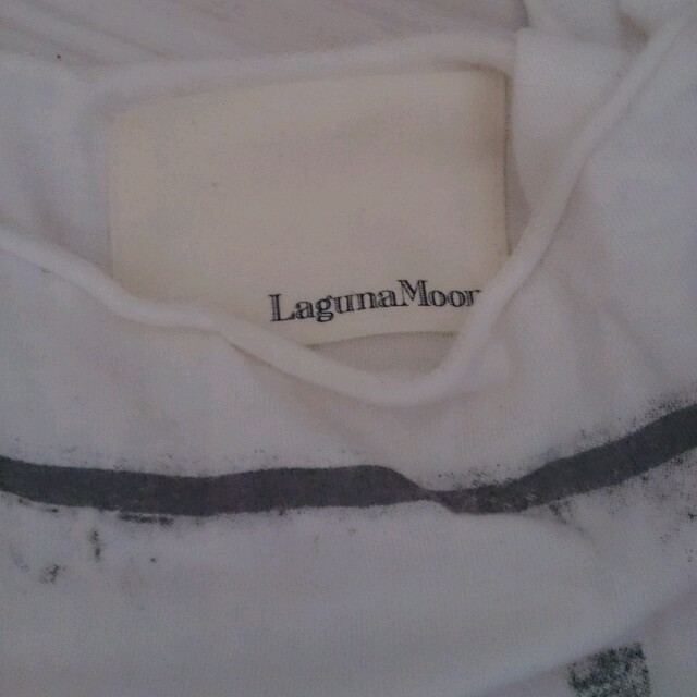 LagunaMoon(ラグナムーン)の【LagunaMoon】プリントTシャツ レディースのトップス(Tシャツ(半袖/袖なし))の商品写真