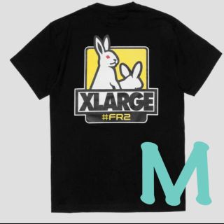 エクストララージ(XLARGE)のFR2 XLARGE Collaboration Tee Black (Tシャツ/カットソー(半袖/袖なし))