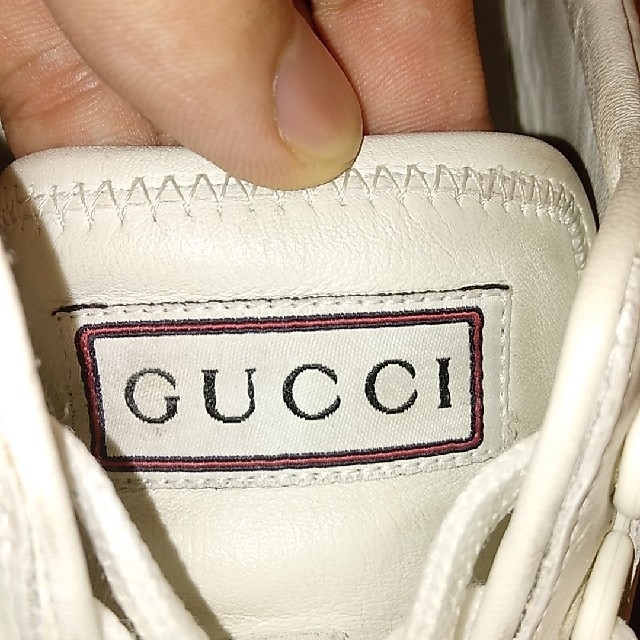 Gucci(グッチ)のGUCCI　スニーカー　まだ美品です(^^) メンズの靴/シューズ(スニーカー)の商品写真