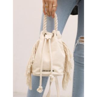 アリシアスタン(ALEXIA STAM)のSide Fringe Draw String Bag(ショルダーバッグ)