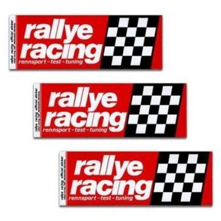 ステッカー 3枚 セット / rallye racing ラリーレーシング(その他)