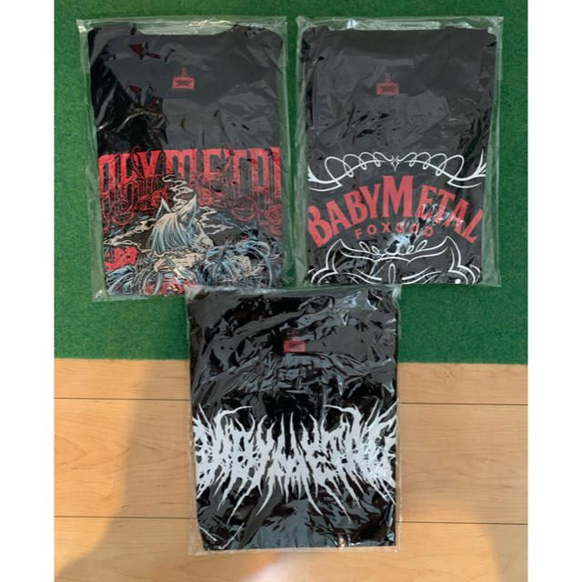 新品未使用 BABYMETAL Tシャツ3セット - Tシャツ/カットソー(半袖/袖なし)