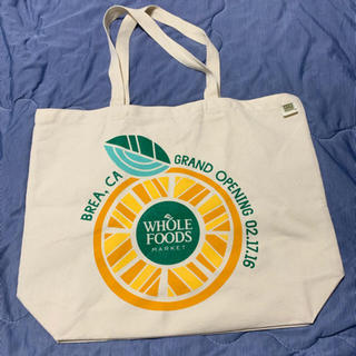 WHOLE FOODS 地域限定エコバッグ　未使用(エコバッグ)