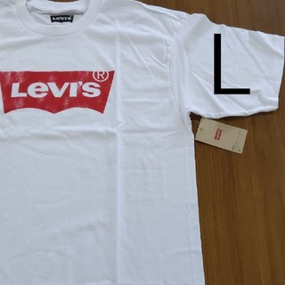 リーバイス(Levi's)の新品 L WH リーバイス ロゴ Ｔシャツ ホワイト(Tシャツ/カットソー(半袖/袖なし))