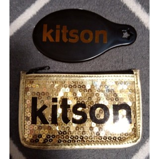 キットソン(KITSON)の☆キットソン　kitson　ミニミラー&ポーチ☆(ミラー)