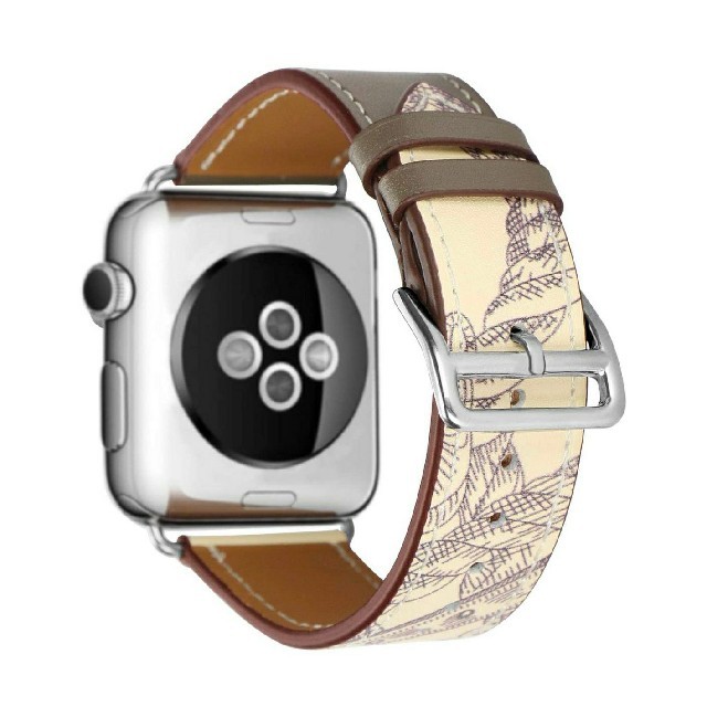 Apple Watch(アップルウォッチ)の【新品】42/44㎜ Apple Watch用 本革ベルト 互換品 スマホ/家電/カメラのスマホ/家電/カメラ その他(その他)の商品写真