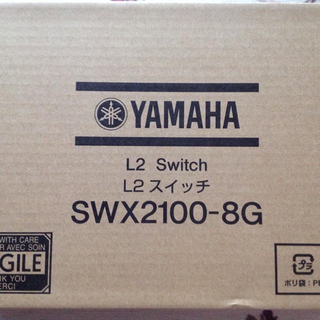 YAMAHA L2Switch SWX2100-8GPC周辺機器