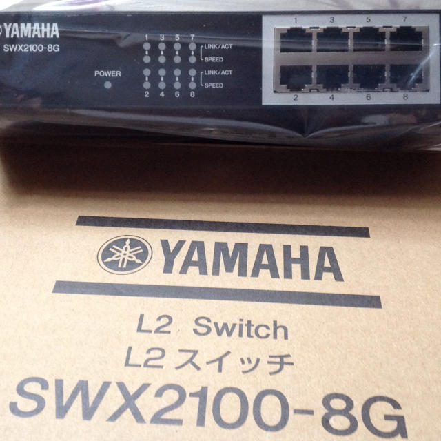 YAMAHA L2Switch SWX2100-8G