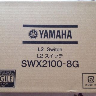 ヤマハ(ヤマハ)のYAMAHA L2Switch SWX2100-8G(PC周辺機器)