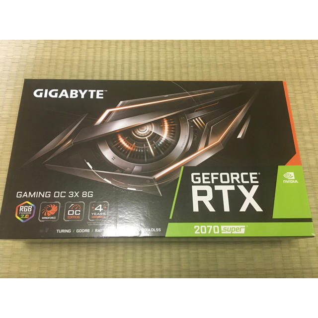 GIGABYTE GEFORCE RTX 2070 superPCパーツ