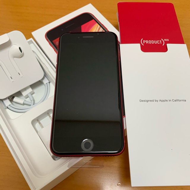 Apple - iPhone SE2  128G PRODUCT RED simフリー