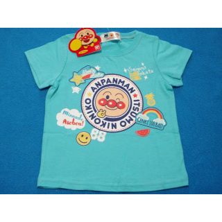 アンパンマン(アンパンマン)のあゆみん様専用　90cm　アンパンマン　ワッペン柄半袖Tシャツ(Tシャツ/カットソー)