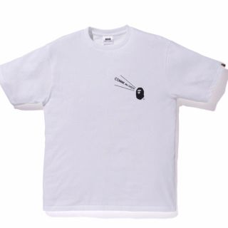 アベイシングエイプ(A BATHING APE)の白 XLサイズ Bape×CDG大阪限定 Tシャツ(Tシャツ/カットソー(半袖/袖なし))