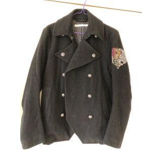 フランシストモークス花柄ピーコート