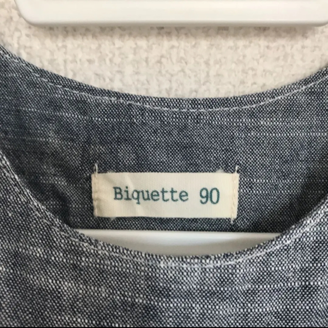 Biquette(ビケット)の90cm ワンピース　ビケット キッズ/ベビー/マタニティのキッズ服女の子用(90cm~)(ワンピース)の商品写真