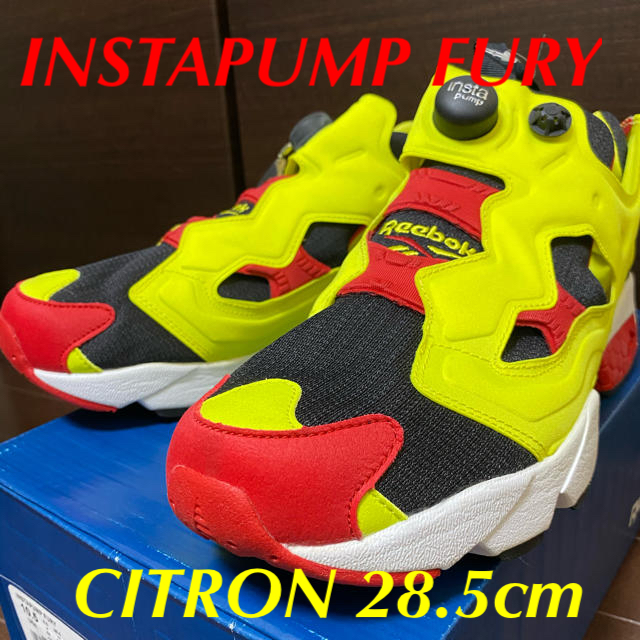 REEBOK INSTAPUMP FURY CITRON 28.5cm靴/シューズ