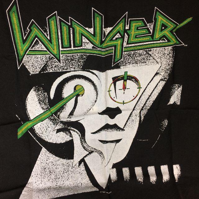 WINGER　JAPAN TOUR 1989　バンダナ エンタメ/ホビーのタレントグッズ(ミュージシャン)の商品写真