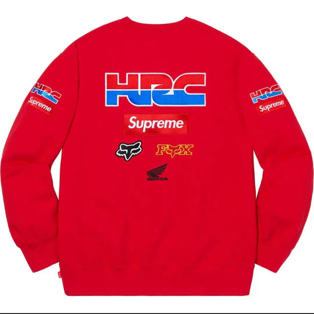 Supreme Honda Fox Racing Crewneck (FW19) - $158
