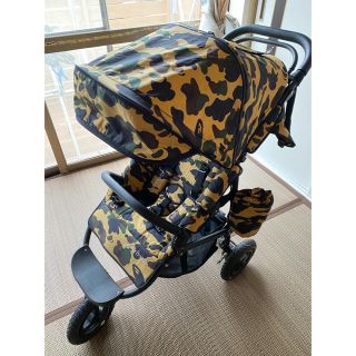 アベイシングエイプ(A BATHING APE)のbape air buggy 1st camo yellow(その他)