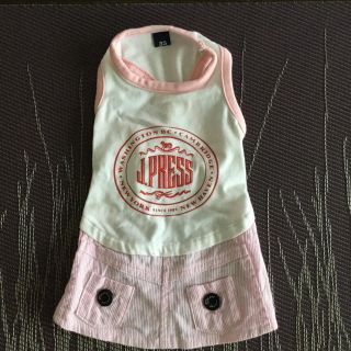 ジェイプレス(J.PRESS)のペットパラダイスJ.PRESS オーバルスカート付き上下[小型犬](ペット服/アクセサリー)