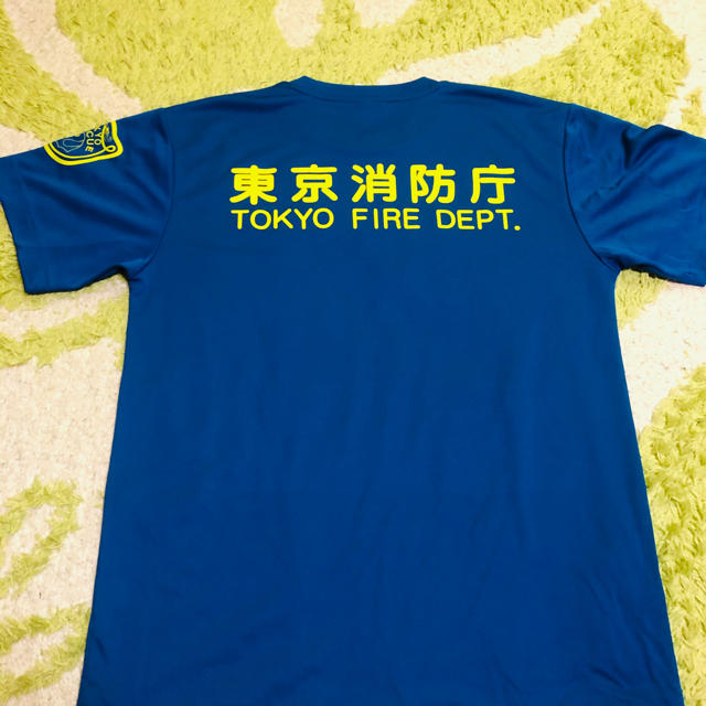 東京消防 庁 ハイパーレスキュー TシャツMサイズ ホワイト  毛玉有