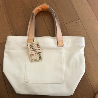 ムジルシリョウヒン(MUJI (無印良品))の無印良品　レザー使いトートバッグ小(トートバッグ)