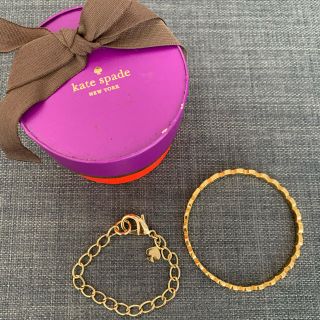 ケイトスペードニューヨーク(kate spade new york)のkate spade newyork ブレスレット　チャーム(ブレスレット/バングル)