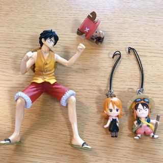 シュウエイシャ(集英社)のONE PIECE ワンピース フィギュア ルフィ チョッパー ナミ(アニメ/ゲーム)